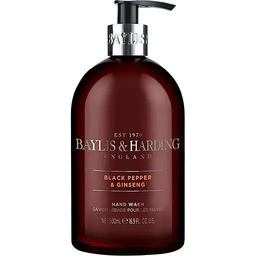 Baylis & Harding Black Pepper & Ginseng рідке мило для рук 500 мл
