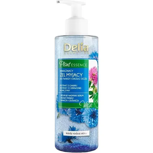 Гель для вмивання Delia Cosmetics Plant Essence зволожуючий 200 мл