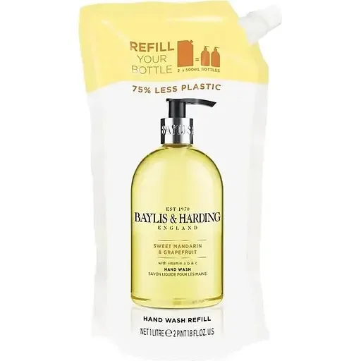 Baylis & Harding Sweet Mandarin & Grapefruit рідке мило для рук у новорічному стилі