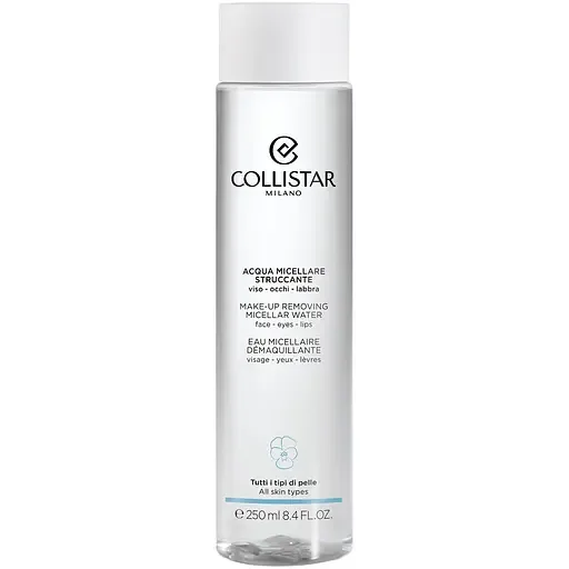 Мицелярная вода для снятия макияжа Collistar Makeup Removing Micellar Water 250 мл