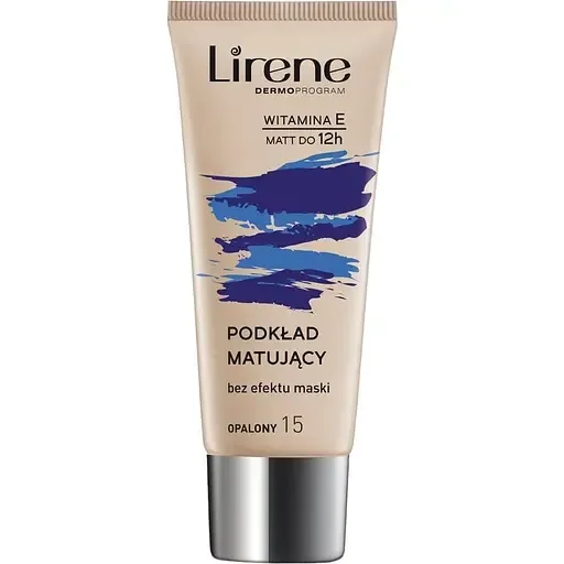 Тональний крем Lirene Nature Matte Foundation відтінок 15 засмага 30 мл
