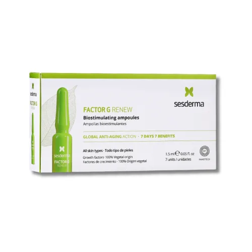 Біостимулюючі ампули-концентрат для обличчя - Sesderma Factor G Renew Biostimulating Ampoules 60ml