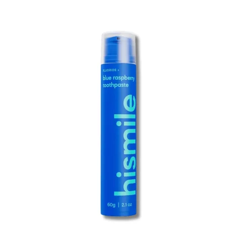 Зубна паста зі смаком блакитної малини - Hismile Blue Raspberry Toothpaste 10ml