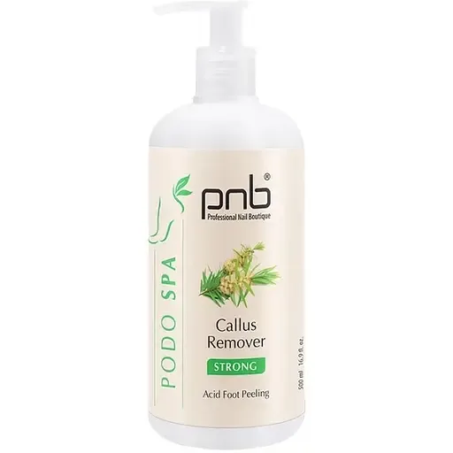 Кислотний пілінг для ніг PNB Callus Remover 500 мл