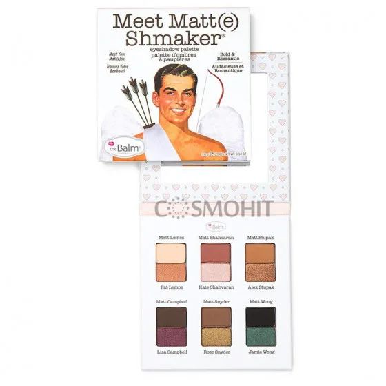 TheBalm Palettes Meet Matte Shmaker - Палетка тіней
