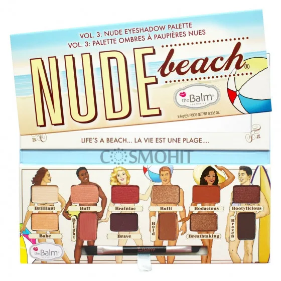 TheBalm Nude Beach Palette - Палетка тіней