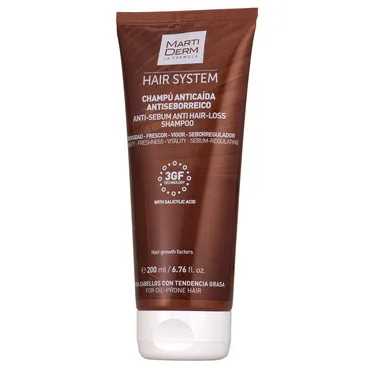 Шампунь від випадіння волосся антисеборейний Martiderm Anti-sebum Anti Hair-loss Shampoo