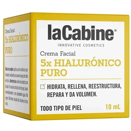 Крем для обличчя La Cabine 5xPure Hyaluronic проти зморшок з гіалуроновою кислотою 10 мл