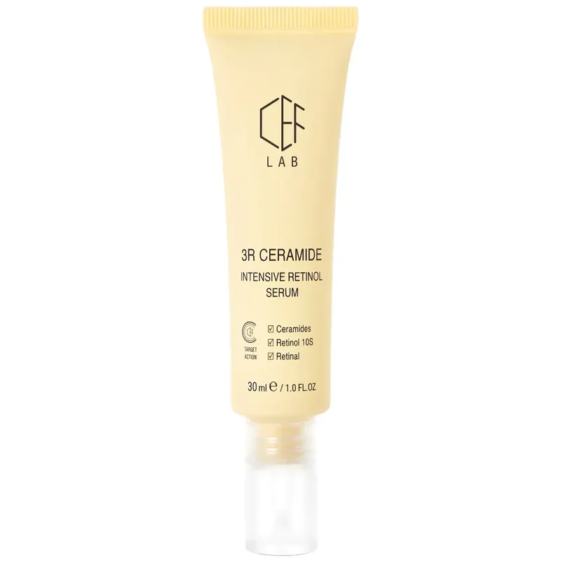 Нічна ретинолова сироватка CEF Lab 3R Ceramide Intensive Retinol Serum інтенсивна 30 мл