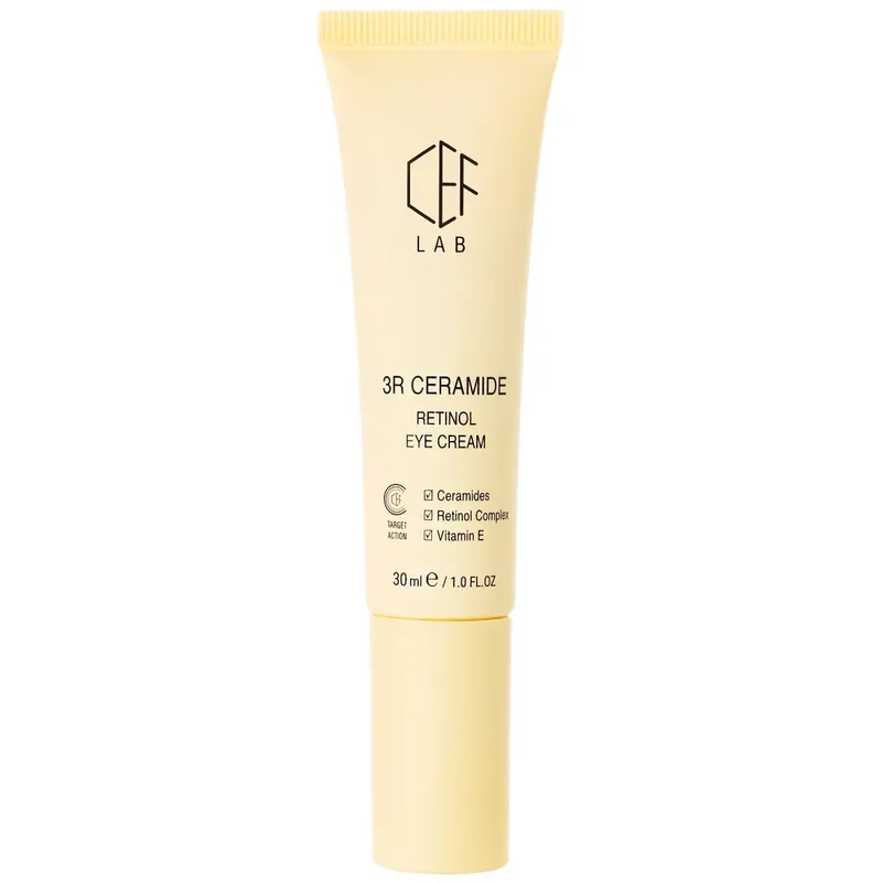 Удосконалюючий крем для зони навколо очей CEF LAB 3R Ceramide Retinol Eye Cream з ретинолом 30 мл