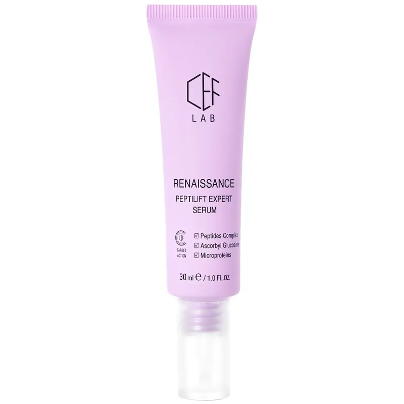 Пептидна ліфтинг-сироватка для пружності та сяйва шкіри CEF Lab Renaissance Peptilift Expert Serum