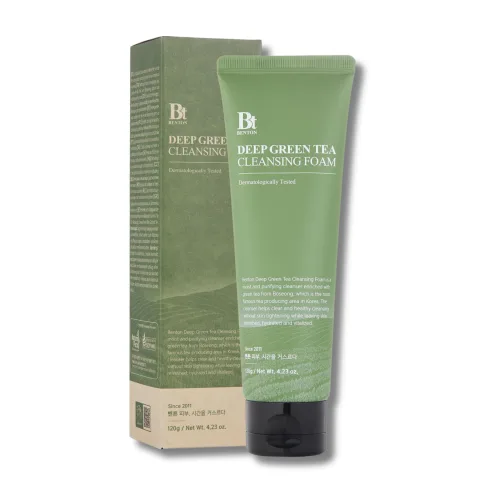 Очищаюча пінка з зеленим чаєм - Benton Green Tea Foam 150ml
