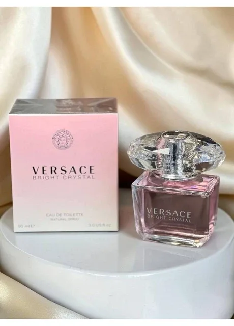 Туалетная вода женская аромат похож на Versace Bright Crystal 90 мл с магнитной лентой (2154276312)