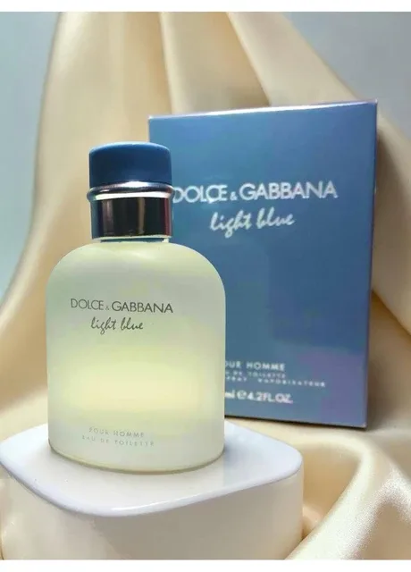 Туалетна вода чоловіча Dolce & Gabbana Light Blue Pour Homme, 125 мл