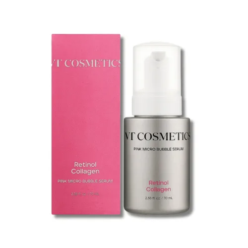 VT Retinol Collagen Pink Micro Bubble Serum