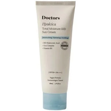 Doctors Hyalcica Total Moisture 10 D Sun Cream SPF 50+ /PA++++