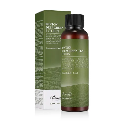 Benton Deep Green Tea Lotion – лосьйон з зеленим чаєм 120 мл. (термін придатності до 09.03.2027)