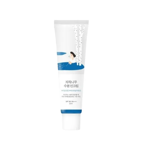 Сонцезахисний крем - Round Lab Birch Juice Moisturizing Sunscreen SPF50+PA++++ 250ml