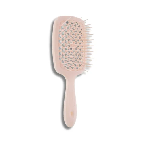 Маленький гребінець для волосся пудровий однотонний - Janeke Small Superbrush