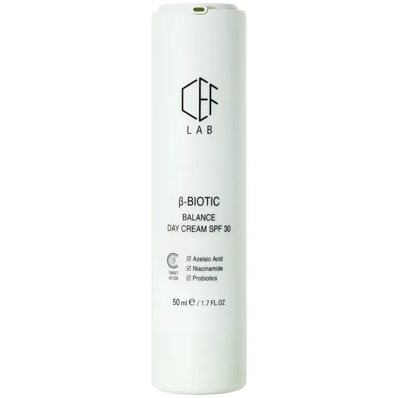 Матуючий денний крем SPF 30 CEF Lab B-Biotic Balance Day