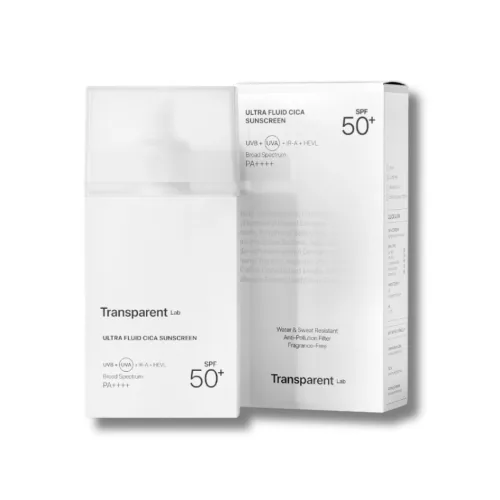 Ультра легкий сонцезахисний крем із центелою - Transparent Lab Ultra Fluid Cica Sunscreen 10ml