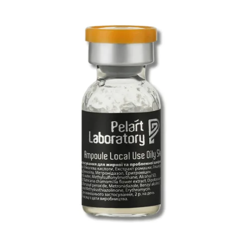 Ампула локального застосування для обличчя - Pelart Laboratory Ampoule Local Use Oily Skin 245ml