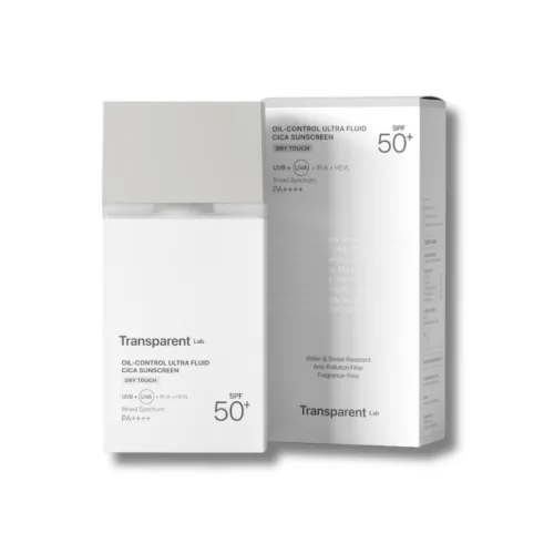 Сонцезахисний крем із центелою для контролю жирності шкіри - Transparent Lab Oil-Control Ultra Fluid Cica Sunscreen 100ml