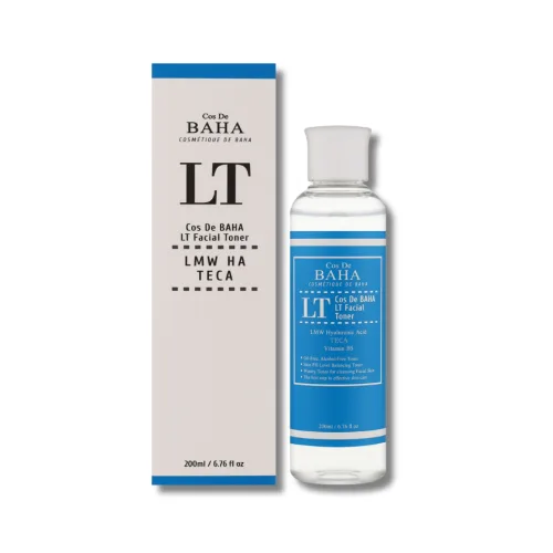 Тонер із низькомолекулярною гіалуроновою кислотою - Cos De Baha LT Facial Toner