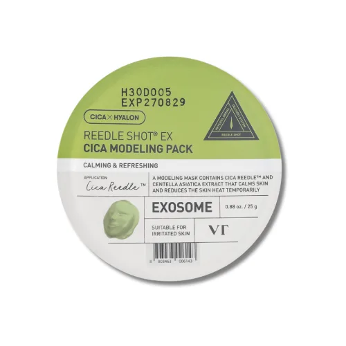 Моделююча маска для обличчя з екстрактом азіатської центелли - VT Cosmetics Reedle Shot EX Cica Modeling Pack