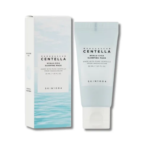 Нічна маска для обличчя з центелою та гіалуроновою кислотою - Skin 1004 Madagascar Centella Hyalu-Cica Sleeping Pack 20ml