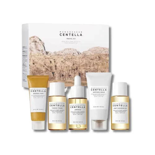Набір мініатюр для обличчя з центеллою - Skin 1004 Madagascar Centella Travel Kit Renewed