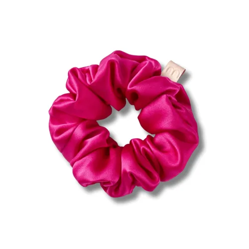 Об'ємна резинка для волосся ягідна - MON MOU Silk Large Scrunchie Berry 30ml