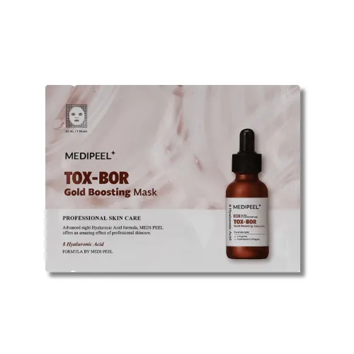 Поживна маска для підвищення пружності шкіри - Medi-Peel Tox-Bor Gold Boosting Mask