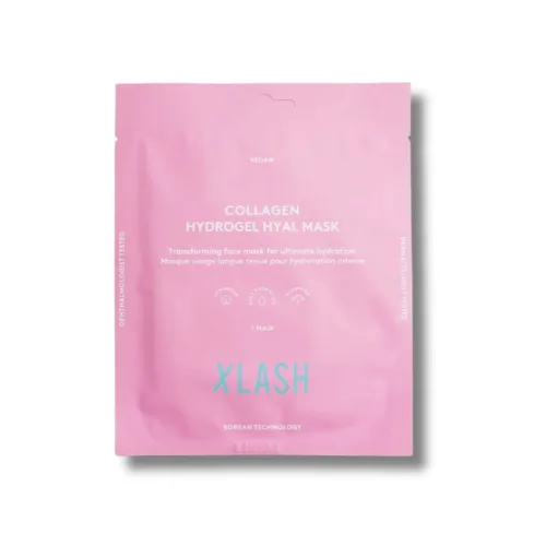 Гідрогелева маска для обличчя - Xlash Collagen Hydrogel Hyal Mask 1шт
