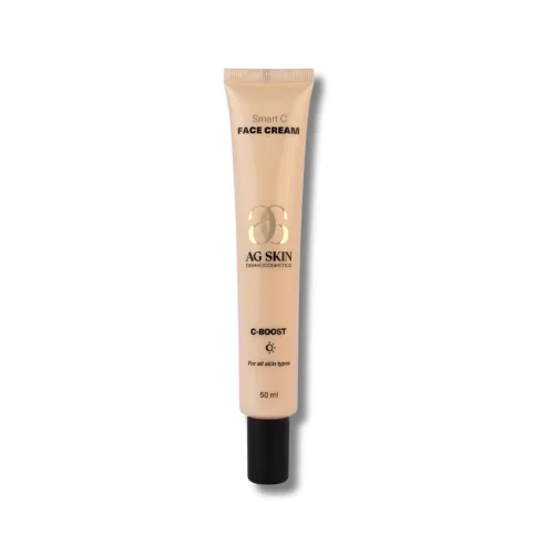 Зволожувальний крем з вітаміном C для сяяння шкіри - AG Skin Smart C Face Cream 50ml