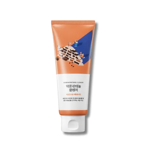 ROUND LAB Soybean Panthenol Cleanser – пінка для умивання з екстрактом соєвих бобів та пантенолом 150 мл