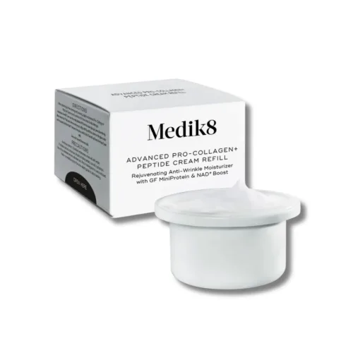 Змінний блок зволожуючого крему з пептидами та колагеном - Medik8 Advanced Pro-Collagen+ Peptide Cream Refill