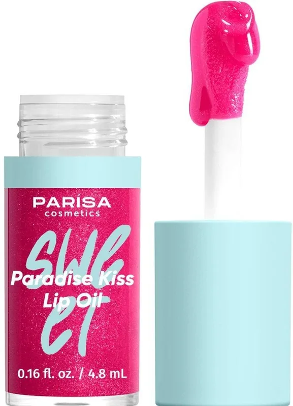 Олія-блиск для губ PARISA Cosmetics Sweet Paradise Kiss Lip Oil 02 Rose 4.8 мл