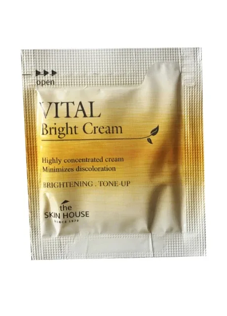 The Skin House Крем для рівного тону обличчя Vital Bright Cream (пробник), 2 мл — Крем, Південна Корея (203674714)