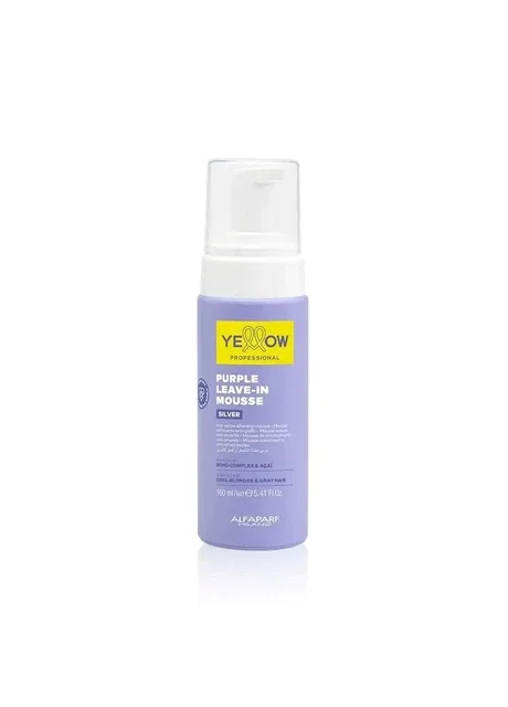 Мус проти жовтизни волосся Silver Purple Leave-In Mousse 160 мл YELLOW (362354840)