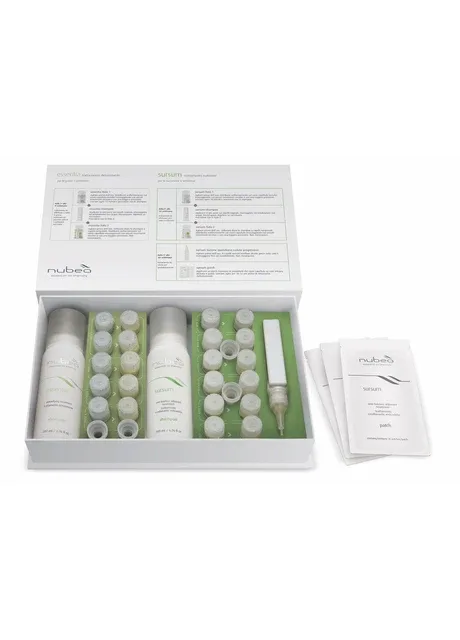 Набір проти випадіння волосся із 6 продуктів Sursum Anti-Hairloss Adjuvant Treatment Kit Nubea (331144995)
