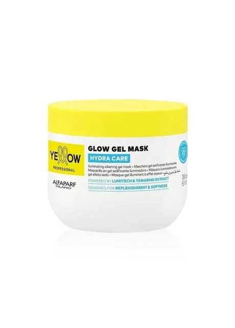 Маска для зволоження і блиску волосся Glow Gel Mask Hydra Care 300 мл YELLOW (376396298)