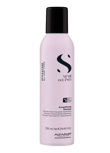 Мус для тонкого волосся Milano Semi Di Lino Amplifying Mousse 250 мл Alfaparf (316532232)