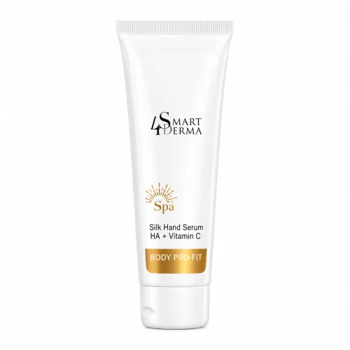 Оксамитова антиоксидантна сироватка для рук - Smart4Derma Body Pro-Fit Silk Hand Serum HA+Vitamin C 15ml