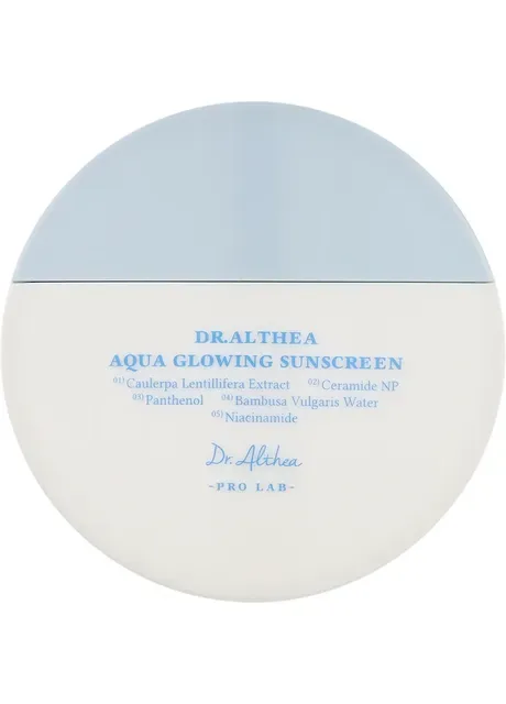 Dr. Althea Зволожуючий сонцезахисний крем Aqua Glowing Sunscreen 45 мл — Крем, Південна Корея (411439183)
