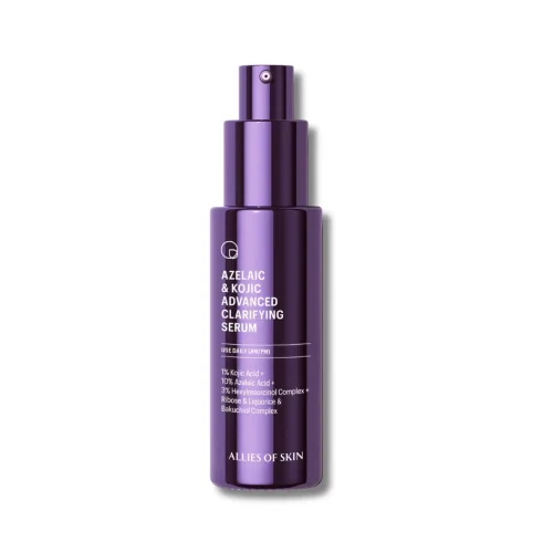 Сироватка освітлююча з азелаїновою кислотою - Allies of skin Azelaic &amp; Kojic Advanced Clarifying Serum 100ml