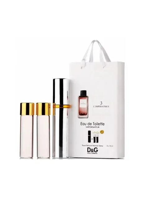 Жіночий водяний парфум Dolce Gabbana 3 L`Imperatrice edp 3x15ml - Trio Bag No Brand (383140170)