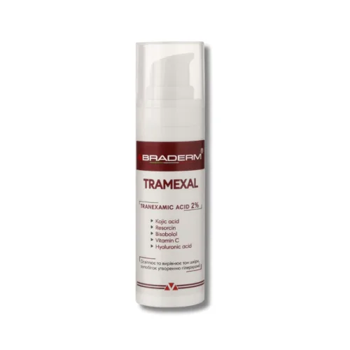 Освітлюючий крем проти пігментації - Braderm Tramexal Cream