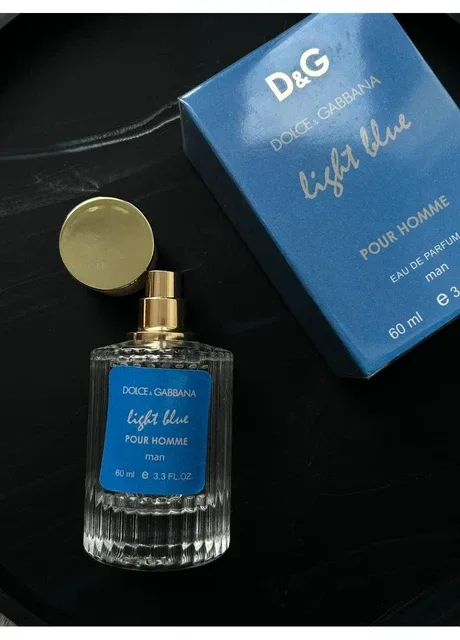 Парфум чоловічий Light Blue свіжий цитрусово-морський аромат, 60 мл No Brand (392412501)