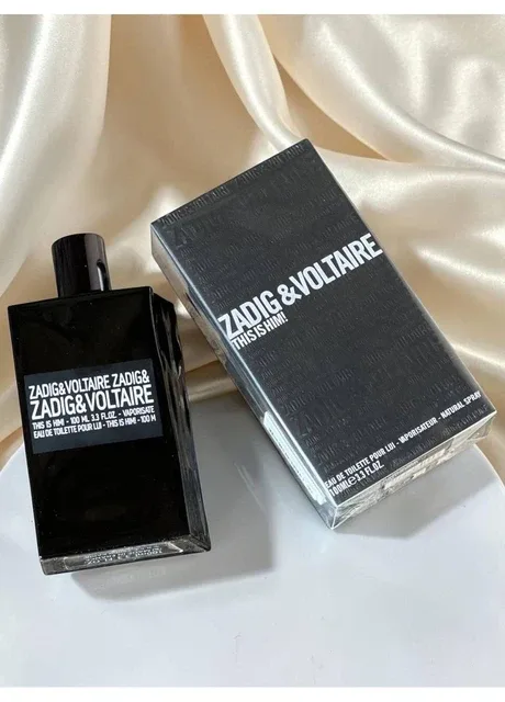 Чоловіча туалетна вода Zadig & Voltaire This is Him! (Задіг Вольтер Зіс Із Хім) 100 мл Деревні Східні Пряні Стійкі Шлейфові No Brand (400501222)